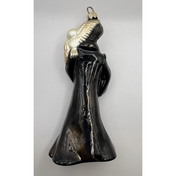 Harry Potter and Hedwig Polonaise Blown Glass Ornament 2000 Kurt Adler Used - Picture 5 of 16